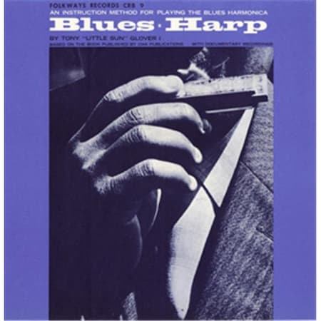 Smithsonian Folkways FW-08358-CCD Blues Harp- An Instruction Method For Playing The Blues Harmonica